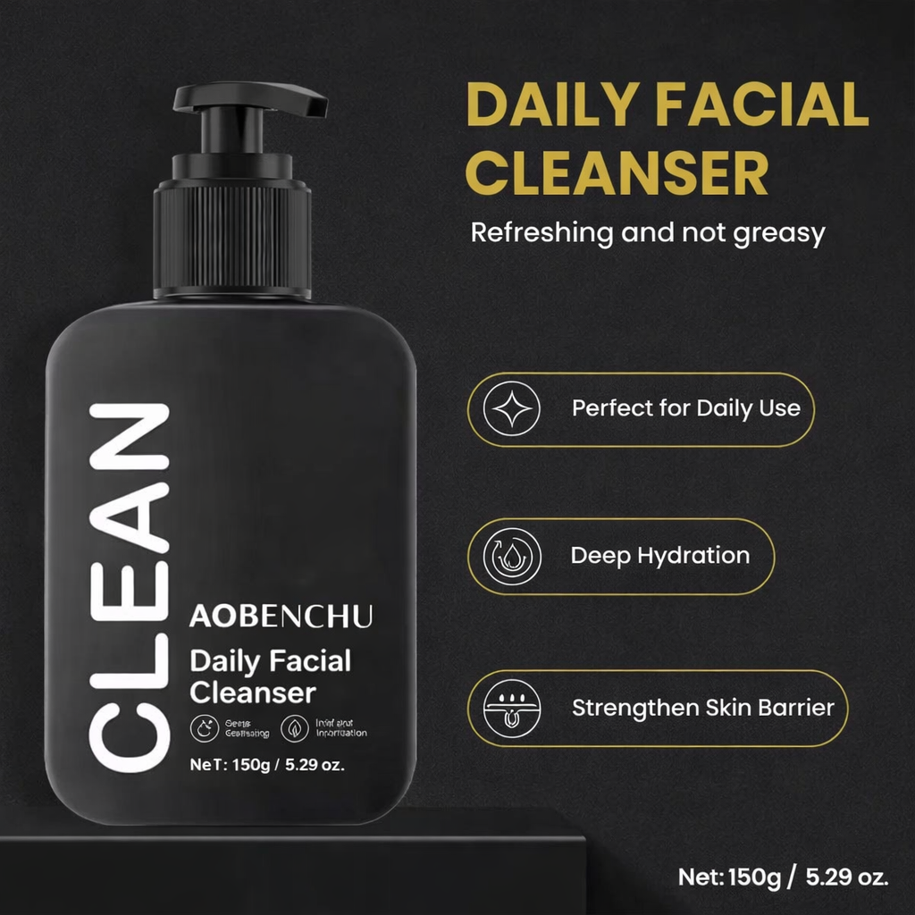 Facial Cleanser and Face Moisturizer
